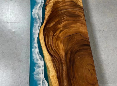 Beistelltisch Couchtisch Epoxy Möbel Designer Tisch Epoxidharz Tische