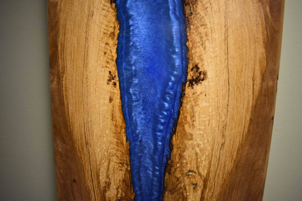 Handarbeit Wasser Fall Bild Wand Bild Epoxid Harz Gemälde Echtes Bild