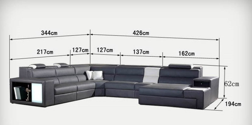 Design Leder Polster Ecke Leder Sitz Sofa Polster Eck Wohn Landschaft Zimmer Neu