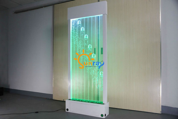 Trennwand Regal Schrank Wasserwand Säule Wände LED 100x200