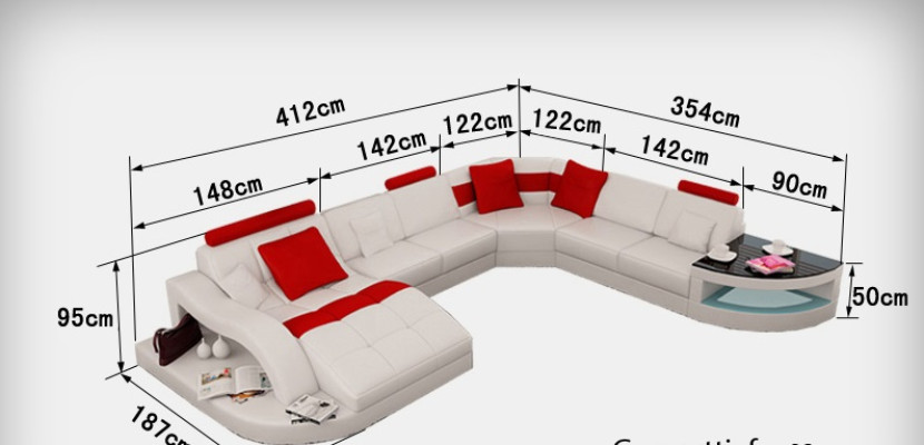 Ledersofa Couch Wohnlandschaft Ecksofa Eck Garnitur Design Modern Neu Sofa +USB
