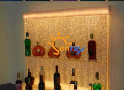 LED Regal Bar Wasser Wand Säule Beleuchtete Wasserwände Bar Theke Regal Möbel