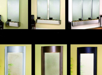 Led Wasserwand Design Wasser Säulen Wasserfall Bild Rahmen 56*117