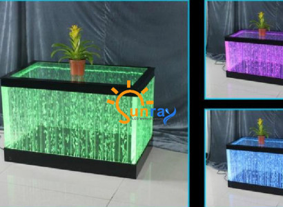 Design Tisch Couchtisch Wasser Säulen Säule Water Sofa Tische LED