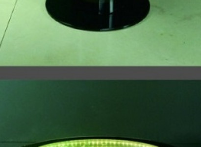 Design Tisch Couchtisch Wasser Säulen Säule Tische Sofa LED Beleuchtet