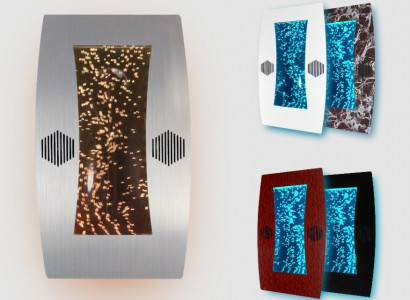 Led Wasserwand Design Wasser Säulen Wasserfall Bild Rahmen 50x80