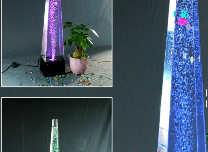 Wassersäule 146cm Wasserwand Säulen Wand Trennwand Led Beleuchtet