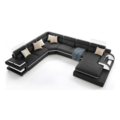 Gemütliches Wohnambiente mit unserem charmanten U-Form Ecksofa