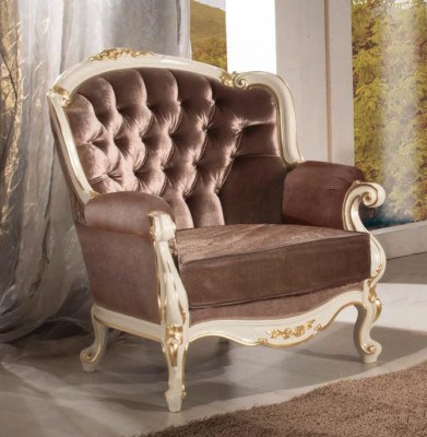 Klassisches Wohnzimmer Möbel Couch Sofa Sessel Couchtisch Beistelltisch 4tlg