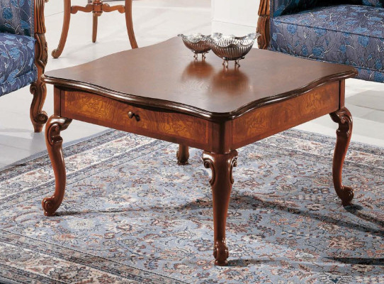 Italienische Sofagarnitur Sofa 2xSessel Couchtisch Beistelltisch 4tlg Luxus Set