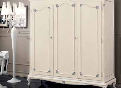 Kleiderschrank Holz Schrank Schlafzimmer Möbel Design Schränke Weiße Italien Neu