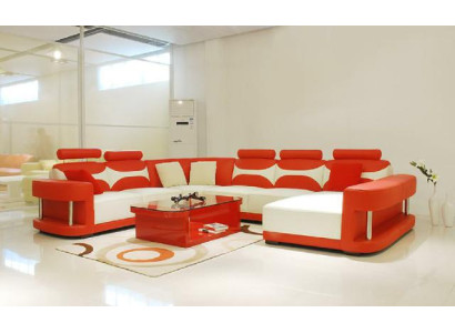 Wohnlandschaft Ecksofa Ecke Sofa Couch Polster Möbel Garnitur XXL Big