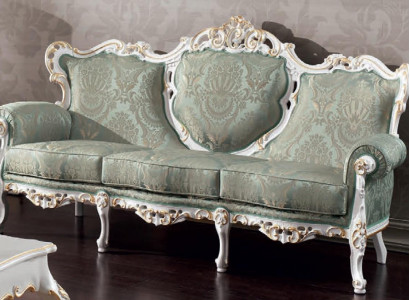 Dreisitzer Couch Polster Luxus Sofa Sitz Sofas Zimmer Möbel 3er Italien Design