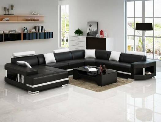 Ecksofa Polster Wohnlandschaft Couch Sofa Wohnlandschaft UForm Sitz Ecke PH2673