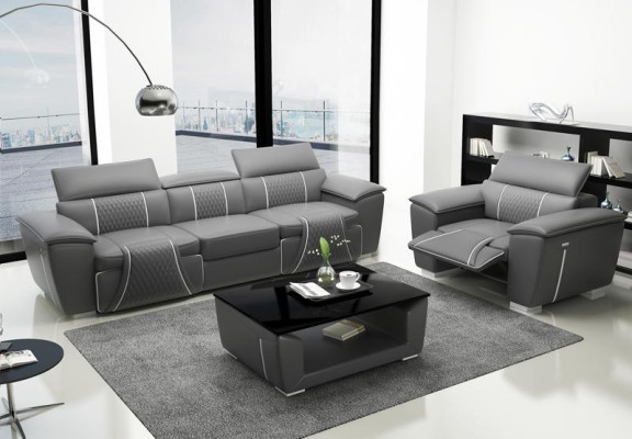 Multifunktions Couch Relax Sofagarnitur Polster Sofa 3+2+1 Sitzer Couchen Sitz