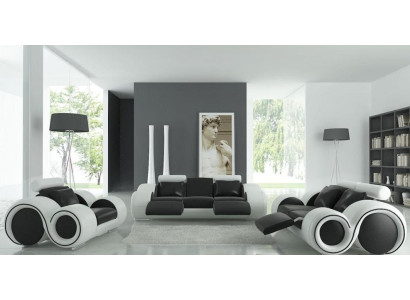 Patentiertes Design Komplett Sofagarnitur Wohnzimmer Set Couch Sofa Garnitur Neu