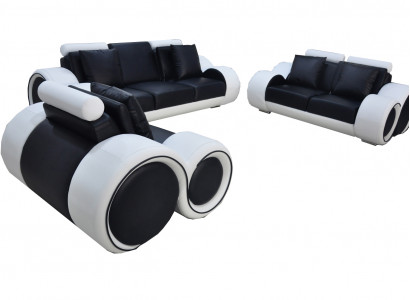 Sofa Couch Garnitur Sitz Polster Komplett Set 3+2+1 Sofas Couchen Designer