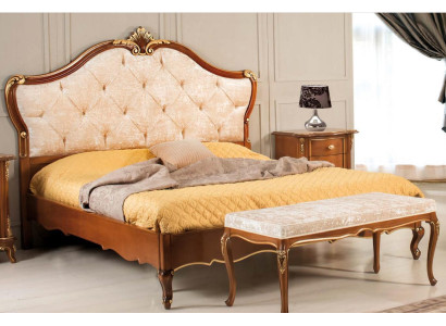 Bett Möbel Doppelbett Naturholz Schlafzimmer Möbel Design Betten Möbel Italien