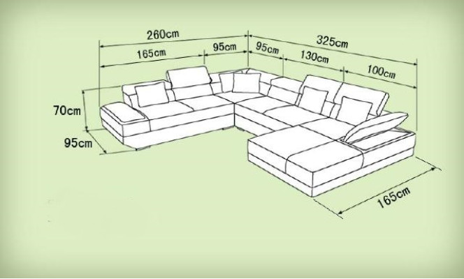 Ledersofa Sofa mit USB Polster Eck Garnitur Wohnlandschaft XXL Big Ecksofa 2719D