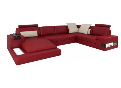 Wohnlandschaft Ecksofa U-Form Couch Sitz Polster Sofa Modern Sofa Neu