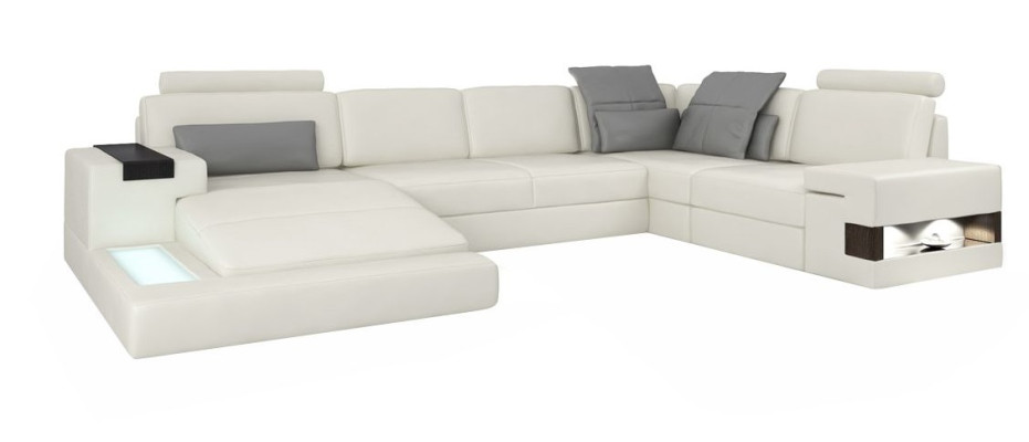 Ecksofa Wohnlandschaft U Form Sofa Eckcouch Couch Design Polster Neu