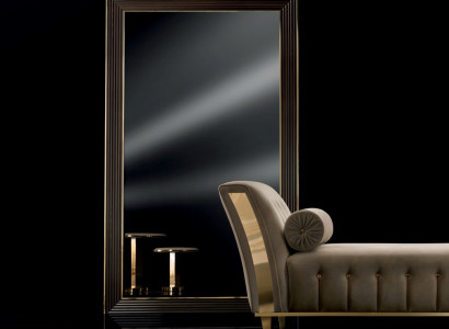 Design Spiegel Wandspiegel Holz Rahmen Hängespiegel Luxus Möbel arredoclassic