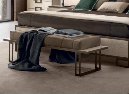 Hocker Fußhocker Beistellhocker Ottomane Chaiselounge Sitzbank Italien Möbel