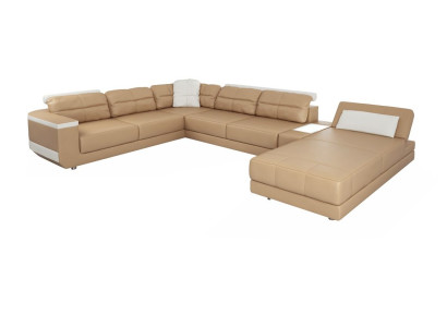 Design Couch Ecksofa Wohnlandschaft Sofa U Form Polster Couchen Textil Couchen