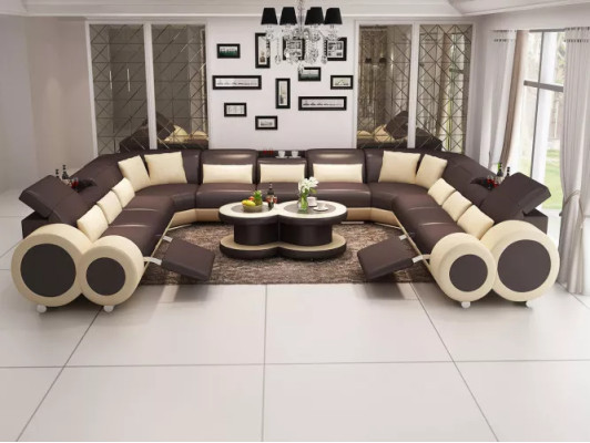 Ecksofa Sofa Wohnlandschaft Design Couch Sofas Polster Eckgarnitur Couchen Neu