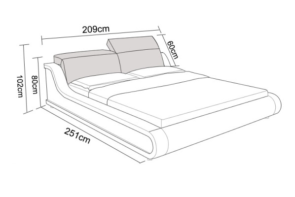 Wasserbett Hotel Doppelbett Betten Mit USB Komplett Lederbett Polsterbett Wasser