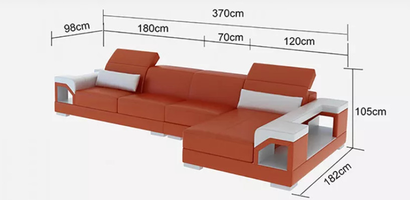Ecksofa Polster Ecksofa Modernes LForm Couchtisch Sofa Wohnlandschaft 2tlg. Neu