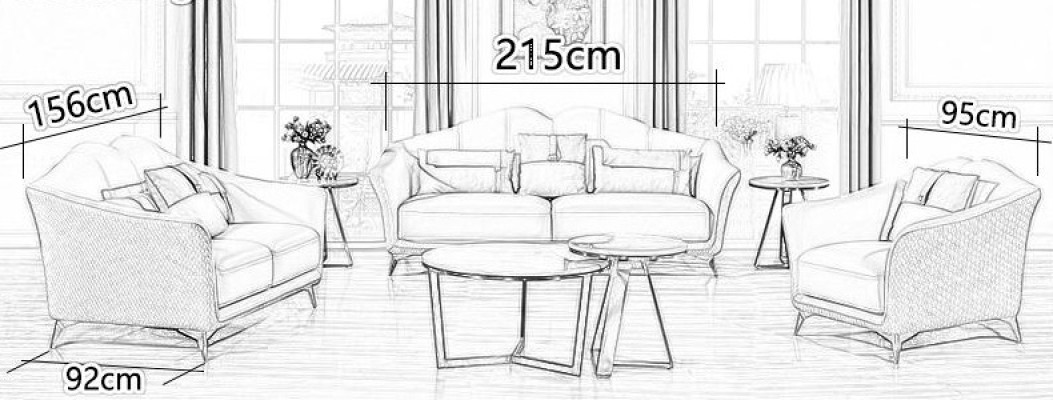 Chesterfield Sofagarnitur Polster sitz Garnituren 2tlg. Set 3+2 Sitzer Neu