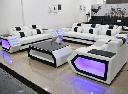 sofagarnitur weiße couch set 321 sitzer polster eckgarnituren wohnzimmer sofas