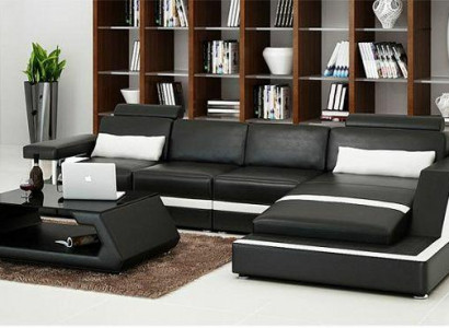 LEDERSOFA XXL WOHNLANDSCHAFT GARNITUR USB LEDER ECKSOFA Maßanfertigung HH4