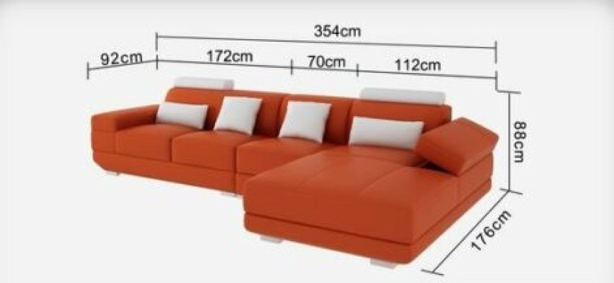 Leder Couch Polster Sitz Eck Garnitur Moderne Design Sofas Wohnlandschaft