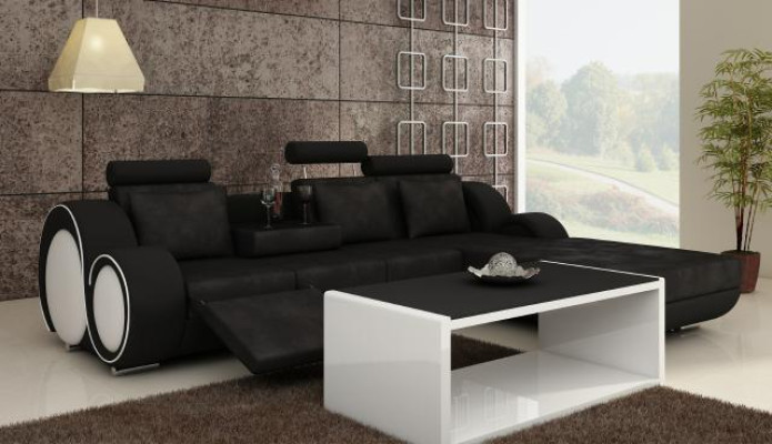 TEXTILSOFA GARNITUR ECKCOUCH USB Massanfertigung WOHNLANDSCHAFT COUCHGARNITUR