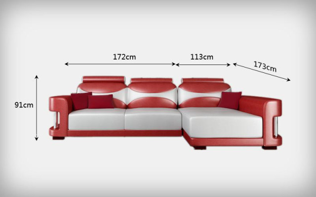 Ecksofa Eck Sofa mit USB Garnitur Polster Leder Wohnlandschaft Chaiselounge Wies