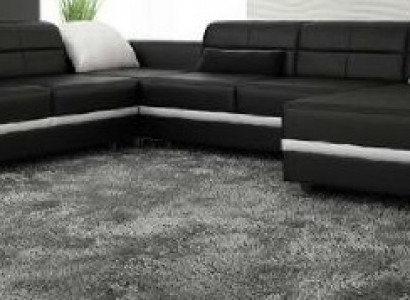 LEDERSOFA XXL WOHNLANDSCHAFT ECKSOFA DESIGN SOFA COUCH GARNITUR ECKCOUCH NEU