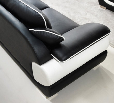 Sofagarnitur Couch Polster Sofa Set 3+2+1 Leder Couchen Sofas Garnitur Sitz T777