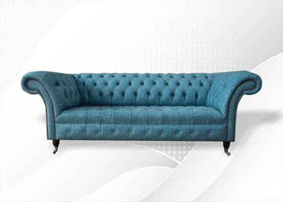 Chesterfield Couch Sofa Polster 3 Sitzer Deko Couchen Sitz Garnitur Sofas
