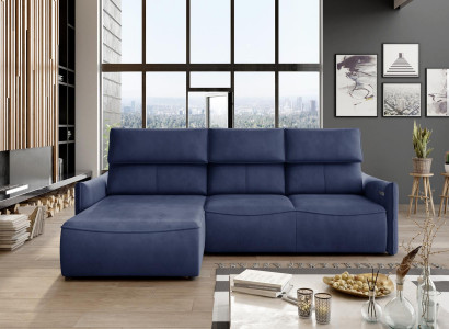 Eck Design Modern Sofas Ecksofa L-Form Sitz Textilsofa Couch Wohnlandschaft Neu