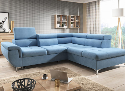 Ecksofa L-Form Design Sofa Ecksofa Couch Leder Polster Sofas Wohnlandschaft