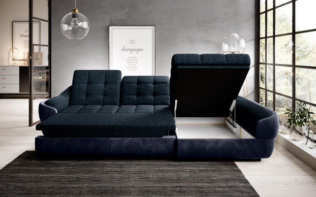 Ecksofa Sofa Couch Polster Wohnlandschaft Leder Eck Sofas Garnitur L Form Neu