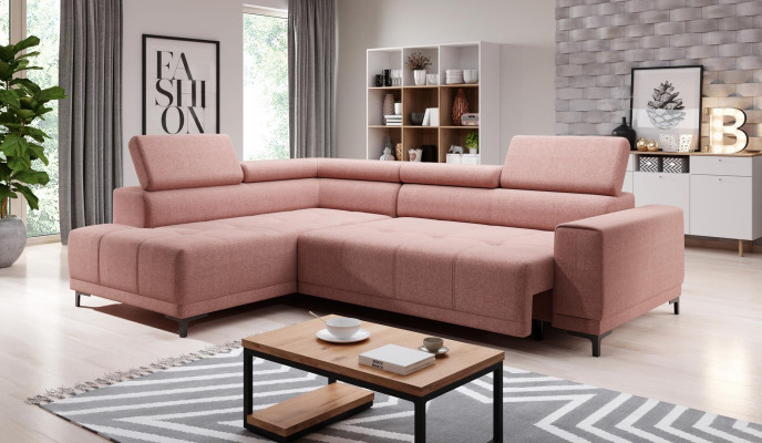Sofas Stoffsofa Couch Wohnlandschaft Sofa Sitz Design Esk Ecksofa L-form Modern