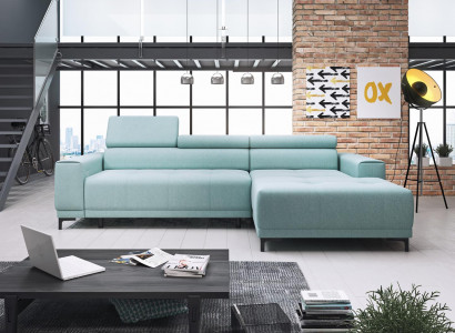 Designer Stoff L Form Couch Wohnlandschaft Ecksofa Sofa Modern Design Sofa Stoff
