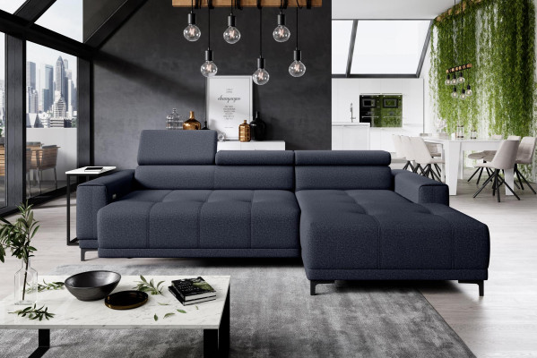 Eck Design Modern Sofa Sofas Ecksofa L Form Stoff Couch Wohnlandschaft Couchen