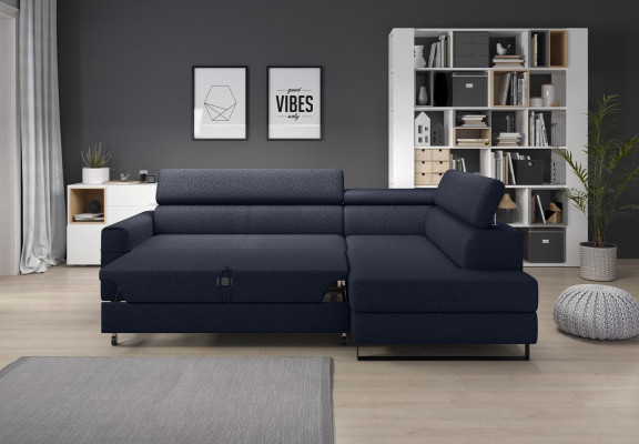 Eck Ecksofa L-Form Wohnlandschaft Couch Polster Textil Stoff Leder Sitz Couchen