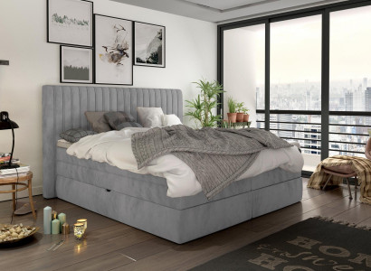 Boxspring Hotel Betten Schlaf Zimmer Luxus Bett Polster Design Luxus xlmoebel