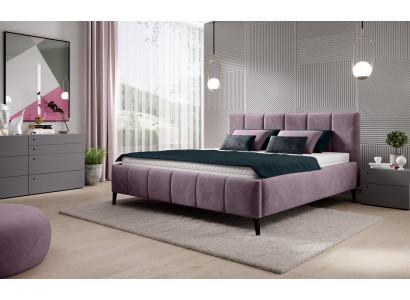 Bett Schlafzimmer Betten 180x200 Polsterbett Design Doppel Hotel Möbel Samt Neu