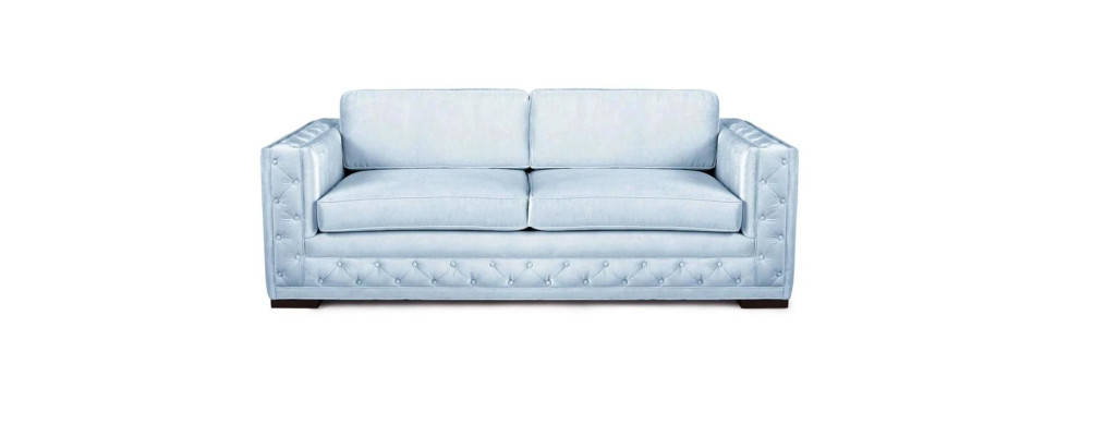 Weiß Chesterfield Modern Design Couchen Textil Sofa Neu Kreative Möbel 3 Sitzer